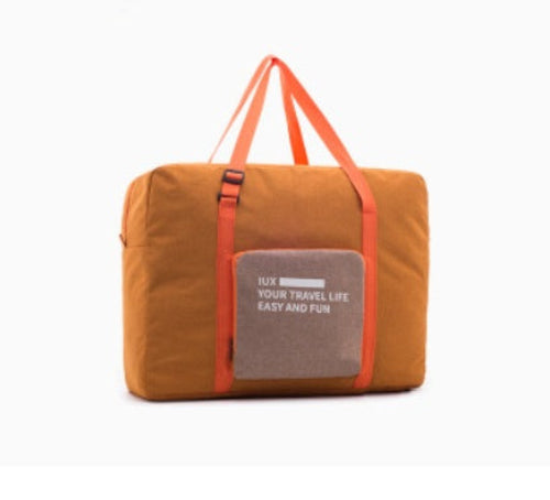 Large Capacity Foldable Travel Bag Nylon Waterproof Gym Duffel Bag