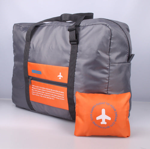 Large Capacity Foldable Travel Bag Nylon Waterproof Gym Duffel Bag
