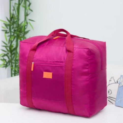 Large Capacity Foldable Travel Bag Nylon Waterproof Gym Duffel Bag