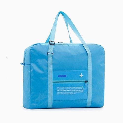 Large Capacity Foldable Travel Bag Nylon Waterproof Gym Duffel Bag