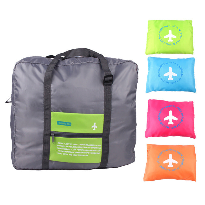 Large Capacity Foldable Travel Bag Nylon Waterproof Gym Duffel Bag