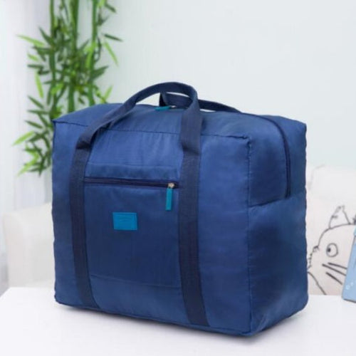Large Capacity Foldable Travel Bag Nylon Waterproof Gym Duffel Bag