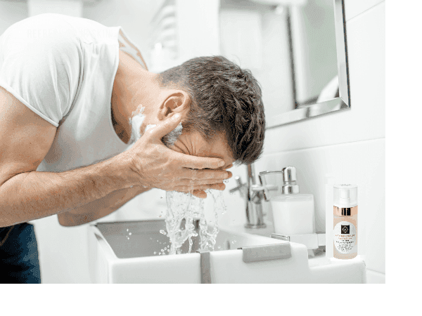 Organic Two-Step Anti-Aging System Facial Wash and Moisturizer - For