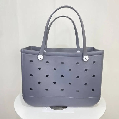 L/XL Croc Beach Tote Bag Rubber EVA Waterproof Basket Extra Large