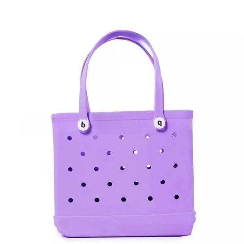 L/XL Croc Beach Tote Bag Rubber EVA Waterproof Basket Extra Large