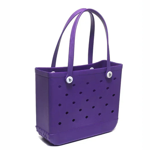 L/XL Croc Beach Tote Bag Rubber EVA Waterproof Basket Extra Large