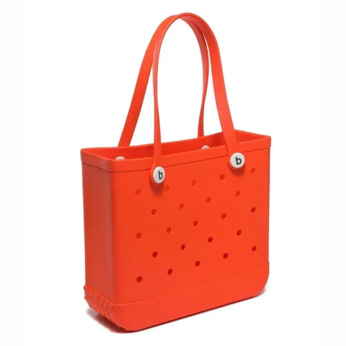 L/XL Croc Beach Tote Bag Rubber EVA Waterproof Basket Extra Large