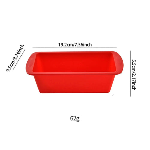 1Pc Silicone Bread Loaf Pan Cake Mold Nonstick Silicone Homemade Loaf