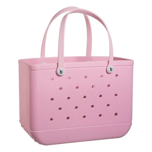 L/XL Croc Beach Tote Bag Rubber EVA Waterproof Basket Extra Large