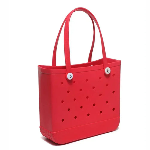 L/XL Croc Beach Tote Bag Rubber EVA Waterproof Basket Extra Large