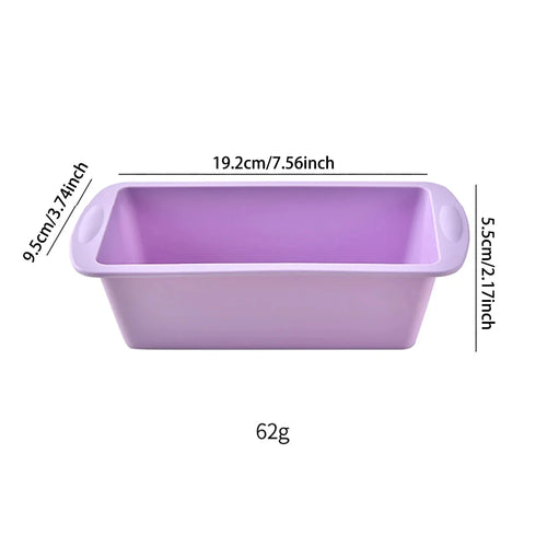 1Pc Silicone Bread Loaf Pan Cake Mold Nonstick Silicone Homemade Loaf