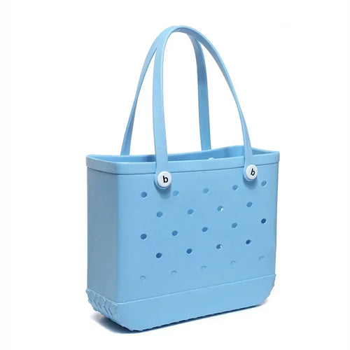 L/XL Croc Beach Tote Bag Rubber EVA Waterproof Basket Extra Large