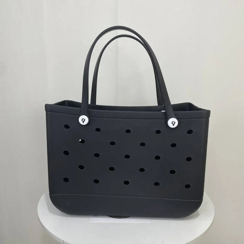 L/XL Croc Beach Tote Bag Rubber EVA Waterproof Basket Extra Large
