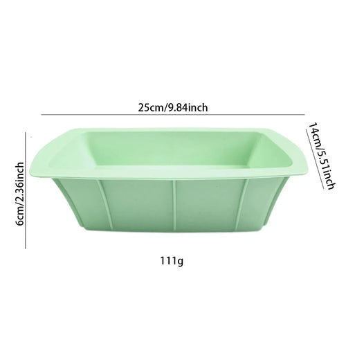 1Pc Silicone Bread Loaf Pan Cake Mold Nonstick Silicone Homemade Loaf