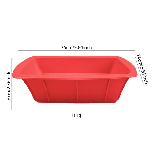 1Pc Silicone Bread Loaf Pan Cake Mold Nonstick Silicone Homemade Loaf