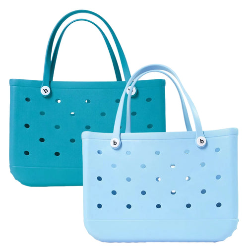L/XL Croc Beach Tote Bag Rubber EVA Waterproof Basket Extra Large