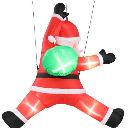 4.9 FT Lighted Christmas Inflatable Decoration, Inflatable Hanging