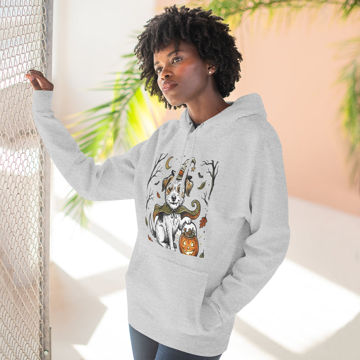 Halloween Corgi Pumpkin Hoodie — Cute Fall Costume Dog Graphic Hoodie