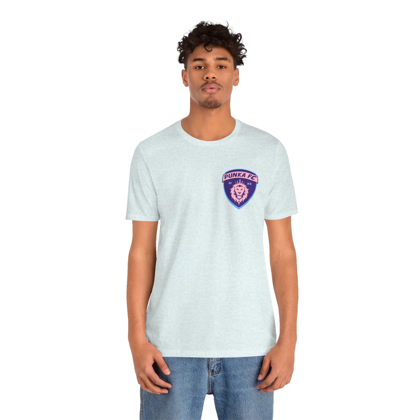 Punka FC Lion Crest T‑Shirt — Local Indiana Soccer Team Badge Tee