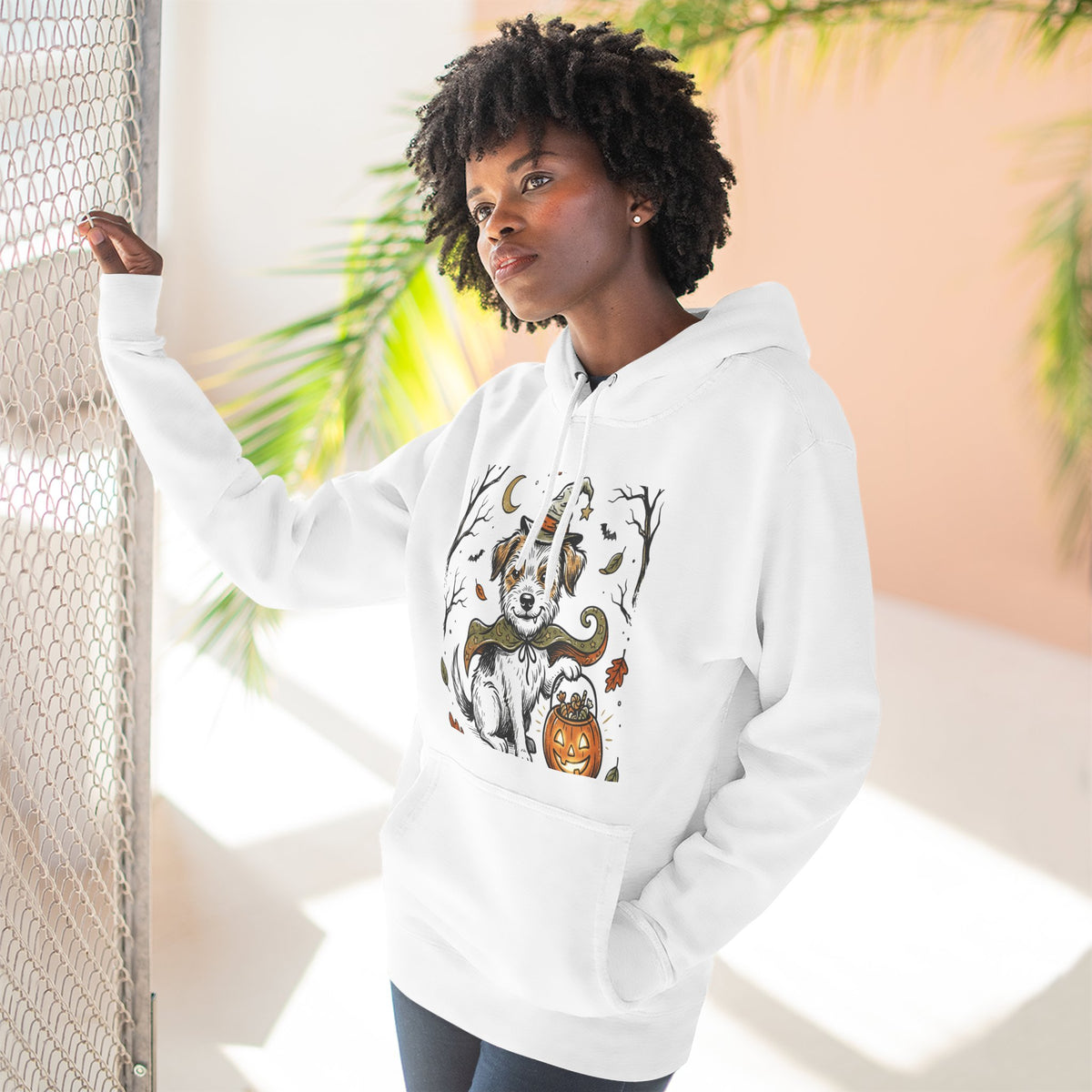 Halloween Corgi Pumpkin Hoodie — Cute Fall Costume Dog Graphic Hoodie