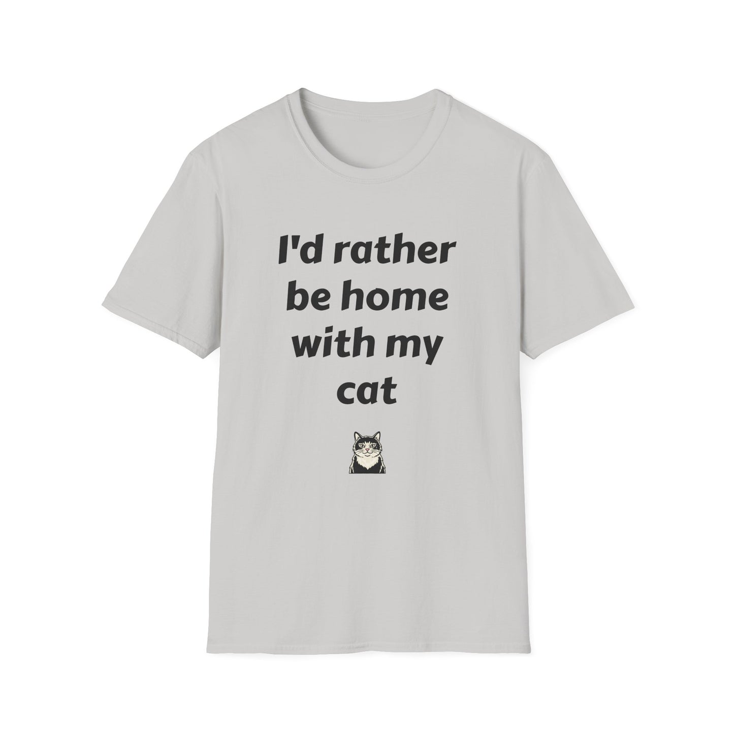 I'd Rather Be Home With My Cat T-Shirt