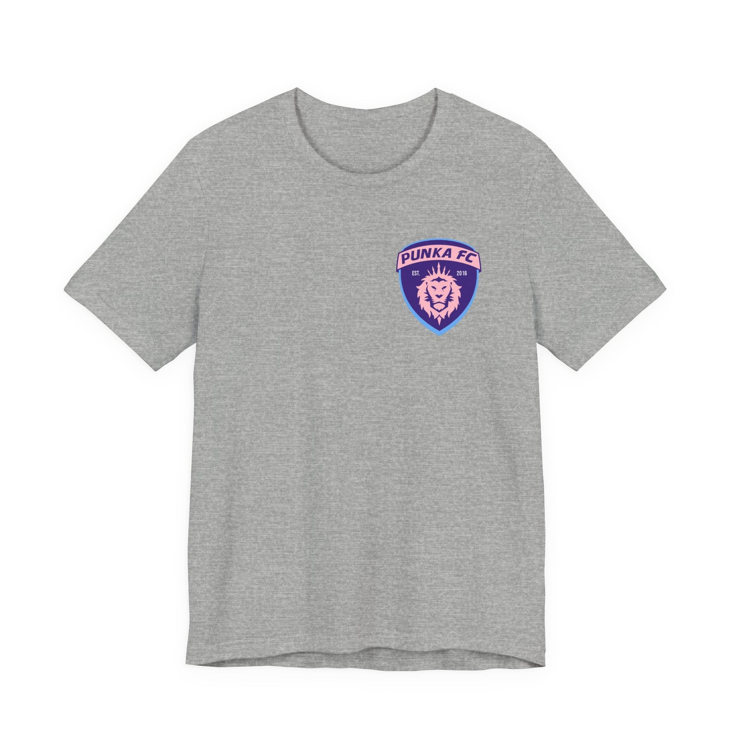 Punka FC Lion Crest T‑Shirt — Local Indiana Soccer Team Badge Tee