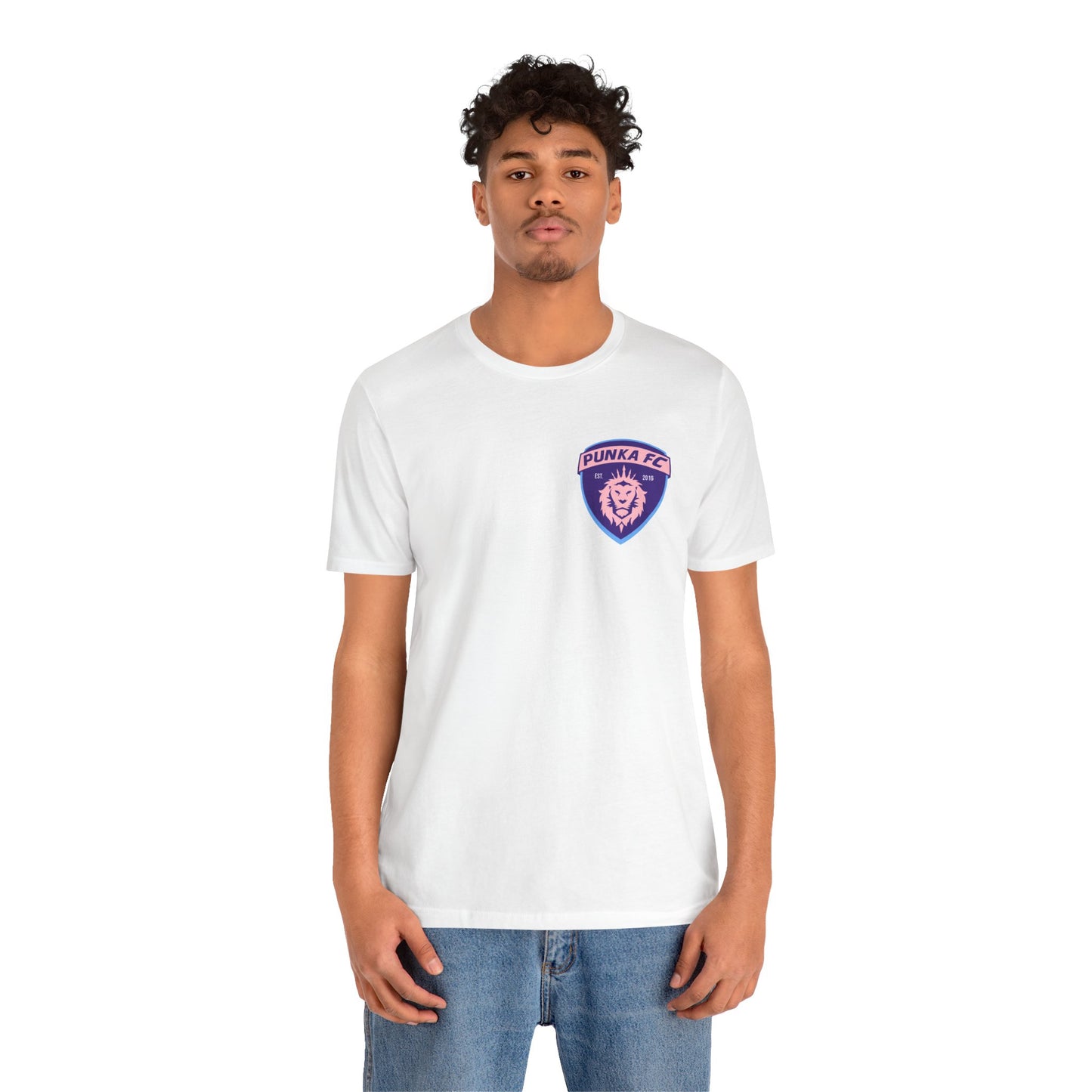Punka FC Lion Crest T‑Shirt — Local Indiana Soccer Team Badge Tee