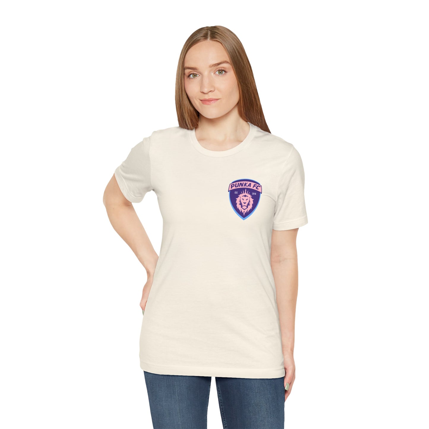 Punka FC Lion Crest T‑Shirt — Local Indiana Soccer Team Badge Tee