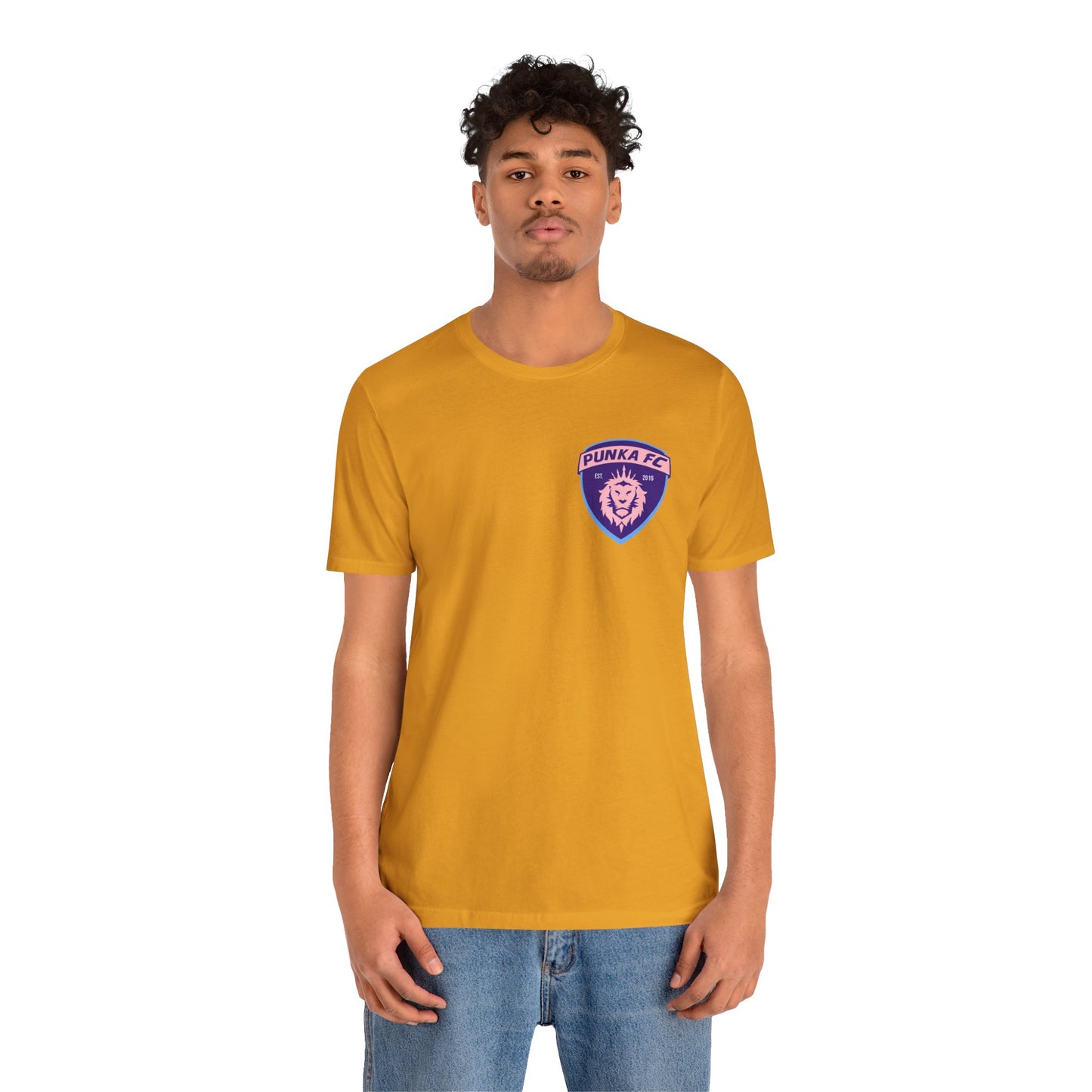 Punka FC Lion Crest T‑Shirt — Local Indiana Soccer Team Badge Tee