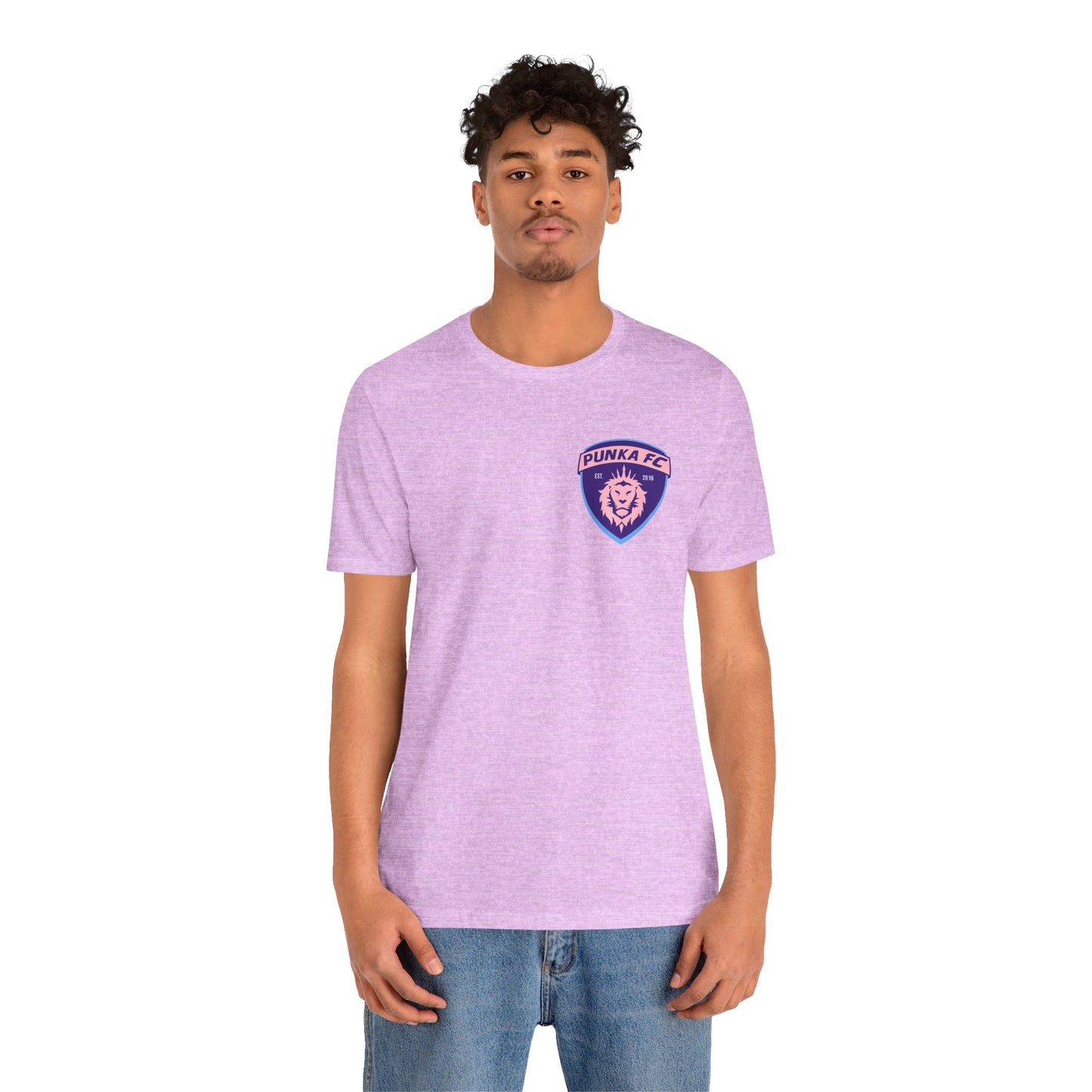 Punka FC Lion Crest T‑Shirt — Local Indiana Soccer Team Badge Tee