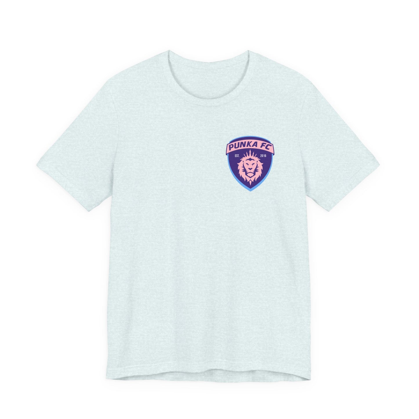 Punka FC Lion Crest T‑Shirt — Local Indiana Soccer Team Badge Tee