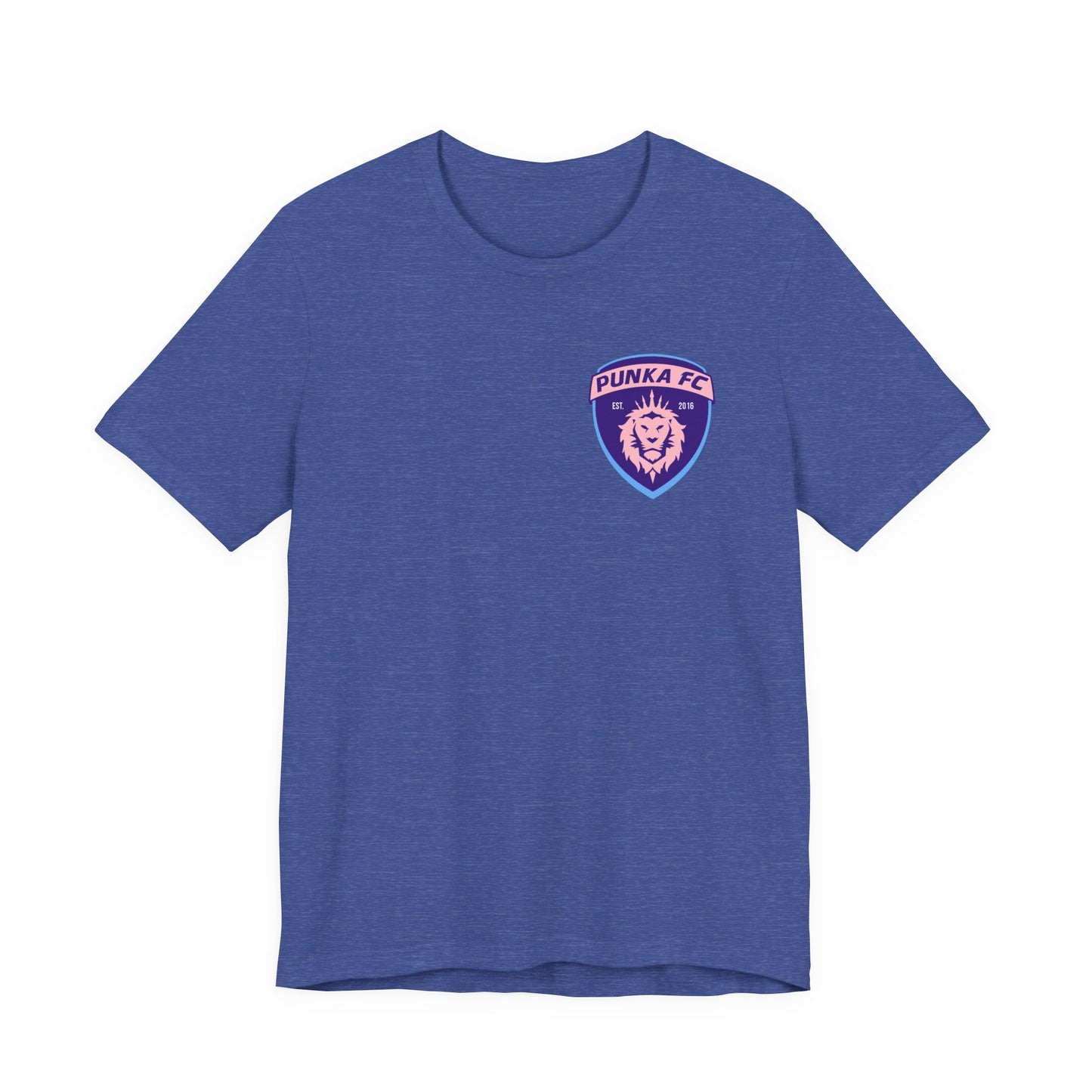 Punka FC Lion Crest T‑Shirt — Local Indiana Soccer Team Badge Tee