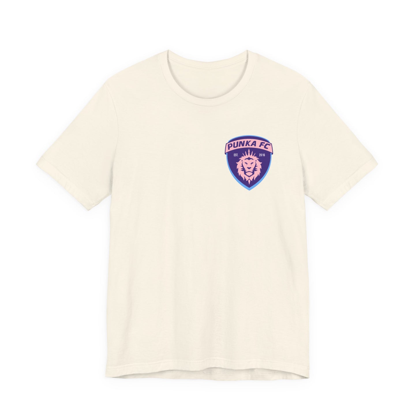 Punka FC Lion Crest T‑Shirt — Local Indiana Soccer Team Badge Tee