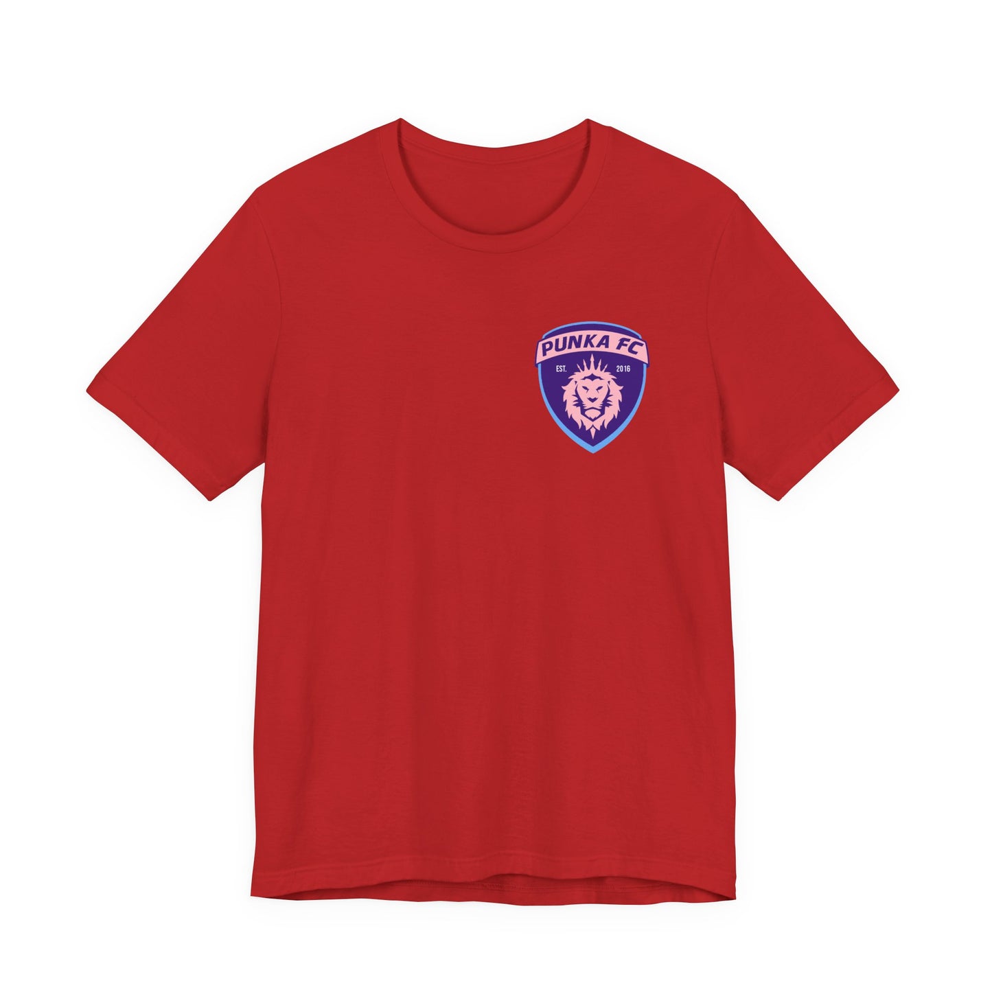Punka FC Lion Crest T‑Shirt — Local Indiana Soccer Team Badge Tee