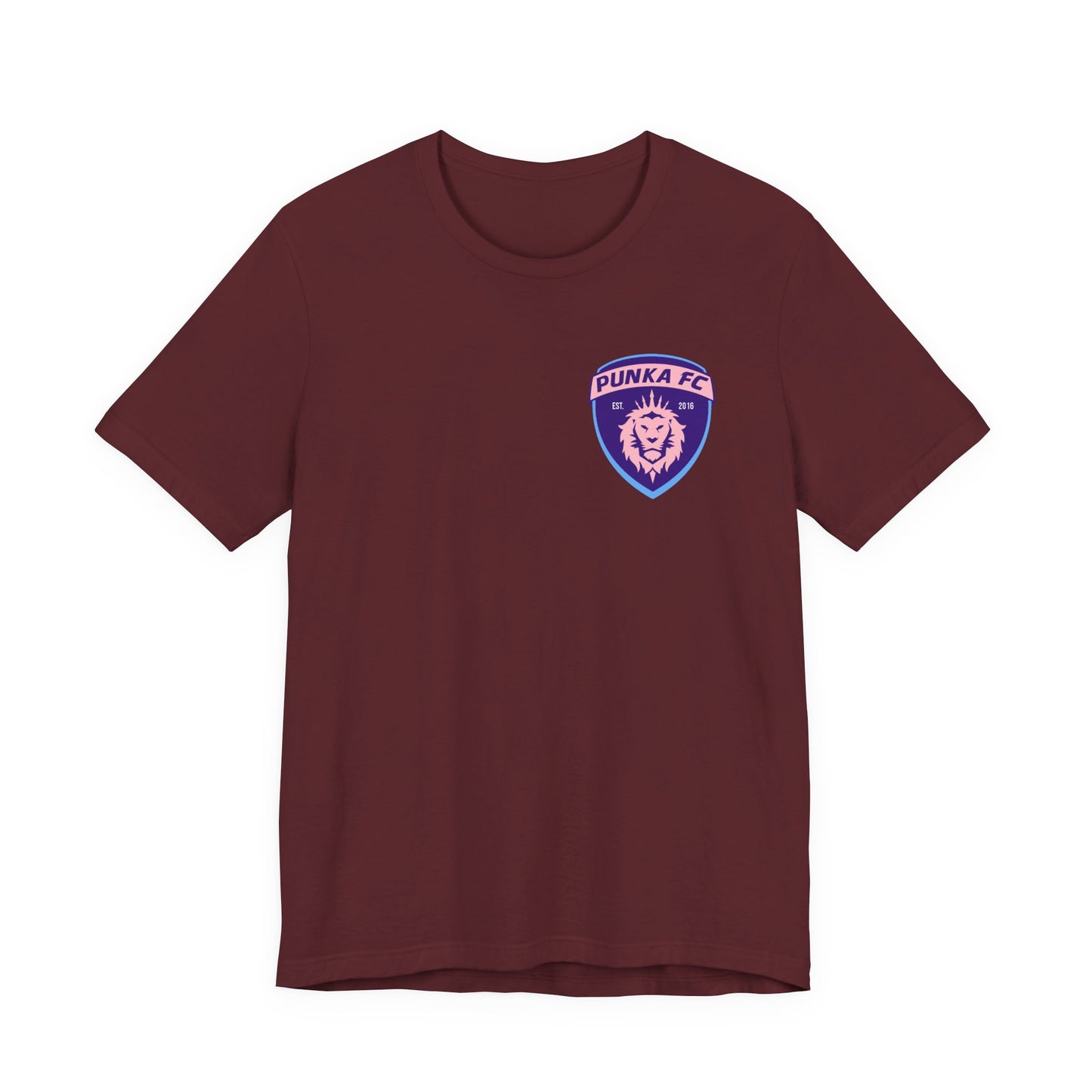 Punka FC Lion Crest T‑Shirt — Local Indiana Soccer Team Badge Tee