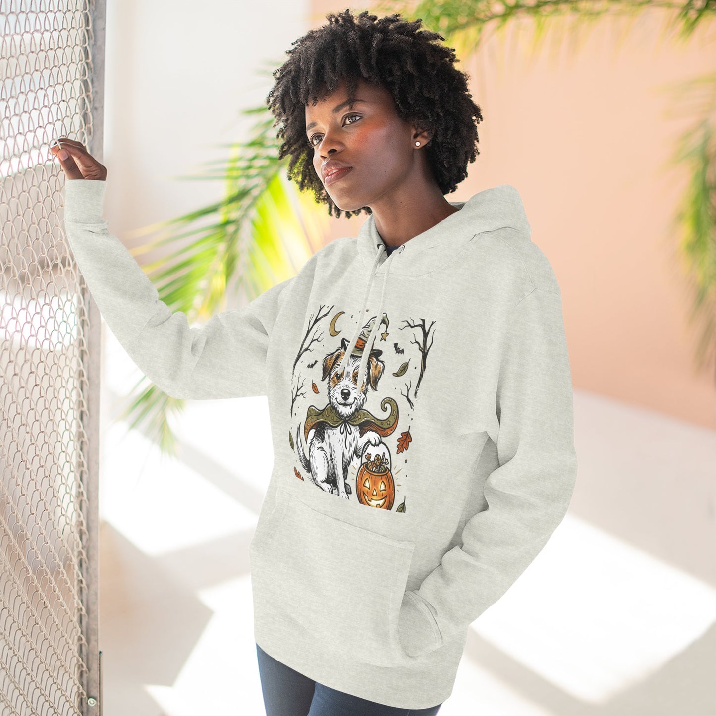 Halloween Corgi Pumpkin Hoodie — Cute Fall Costume Dog Graphic Hoodie