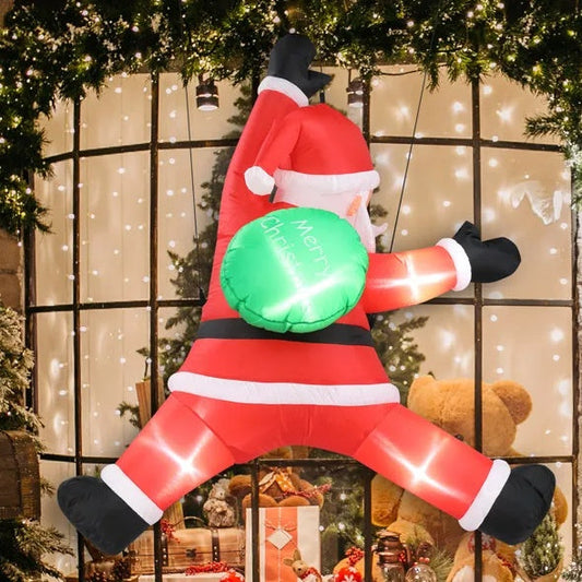 4.9 FT Lighted Christmas Inflatable Decoration, Inflatable Hanging