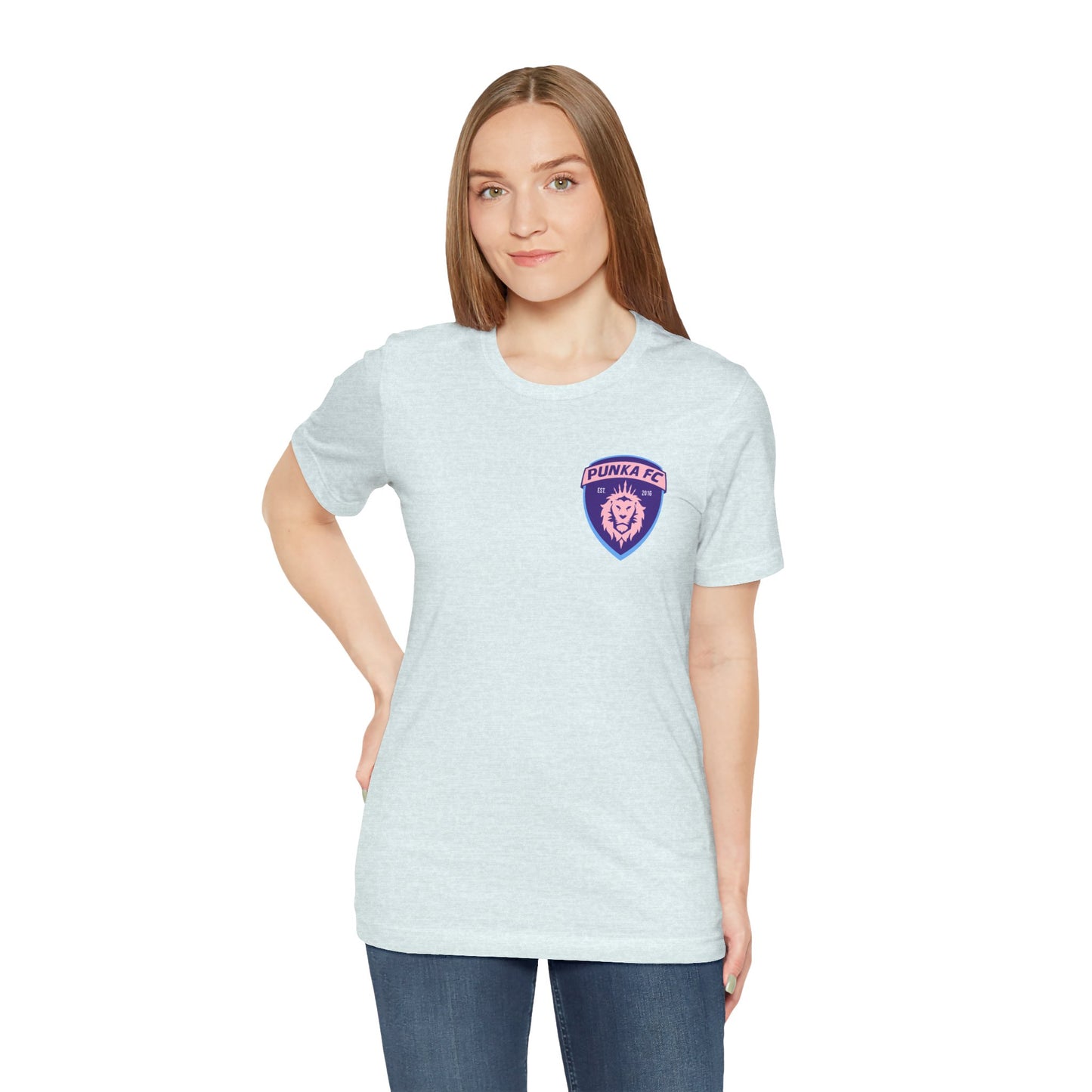 Punka FC Lion Crest T‑Shirt — Local Indiana Soccer Team Badge Tee