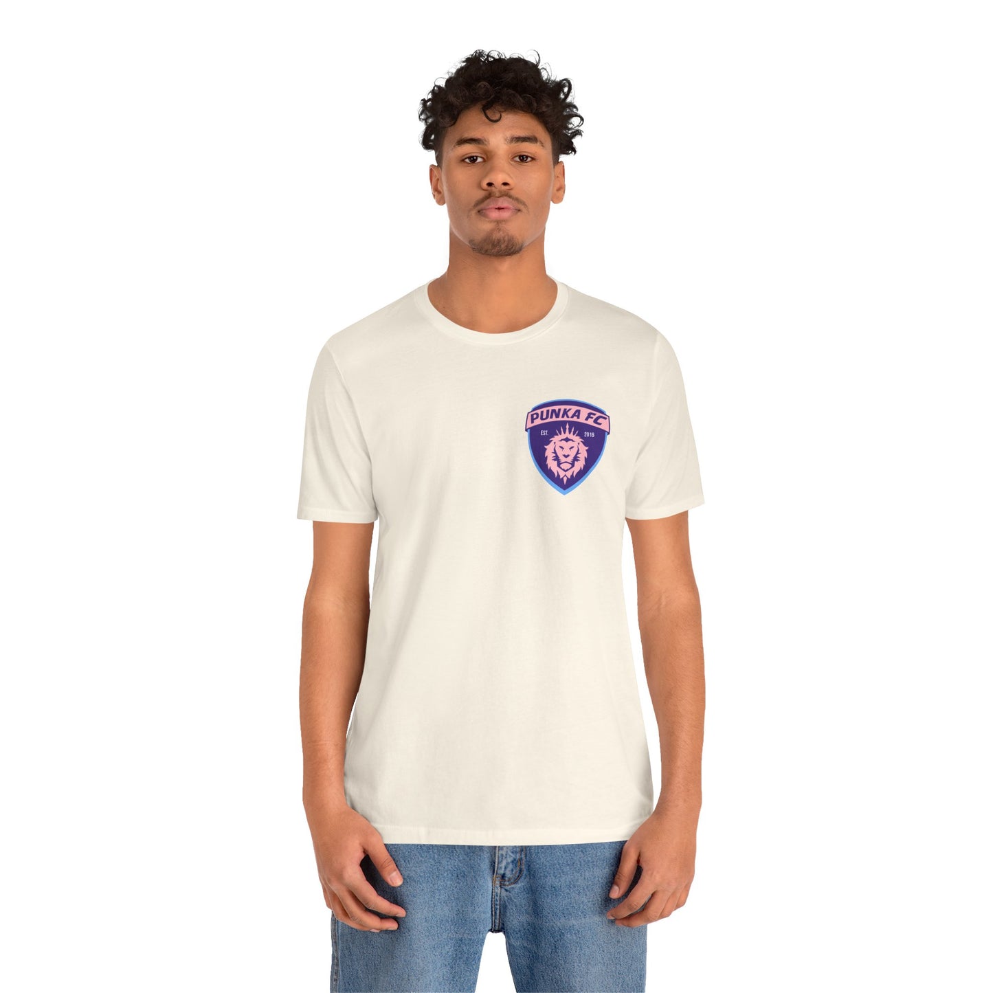 Punka FC Lion Crest T‑Shirt — Local Indiana Soccer Team Badge Tee