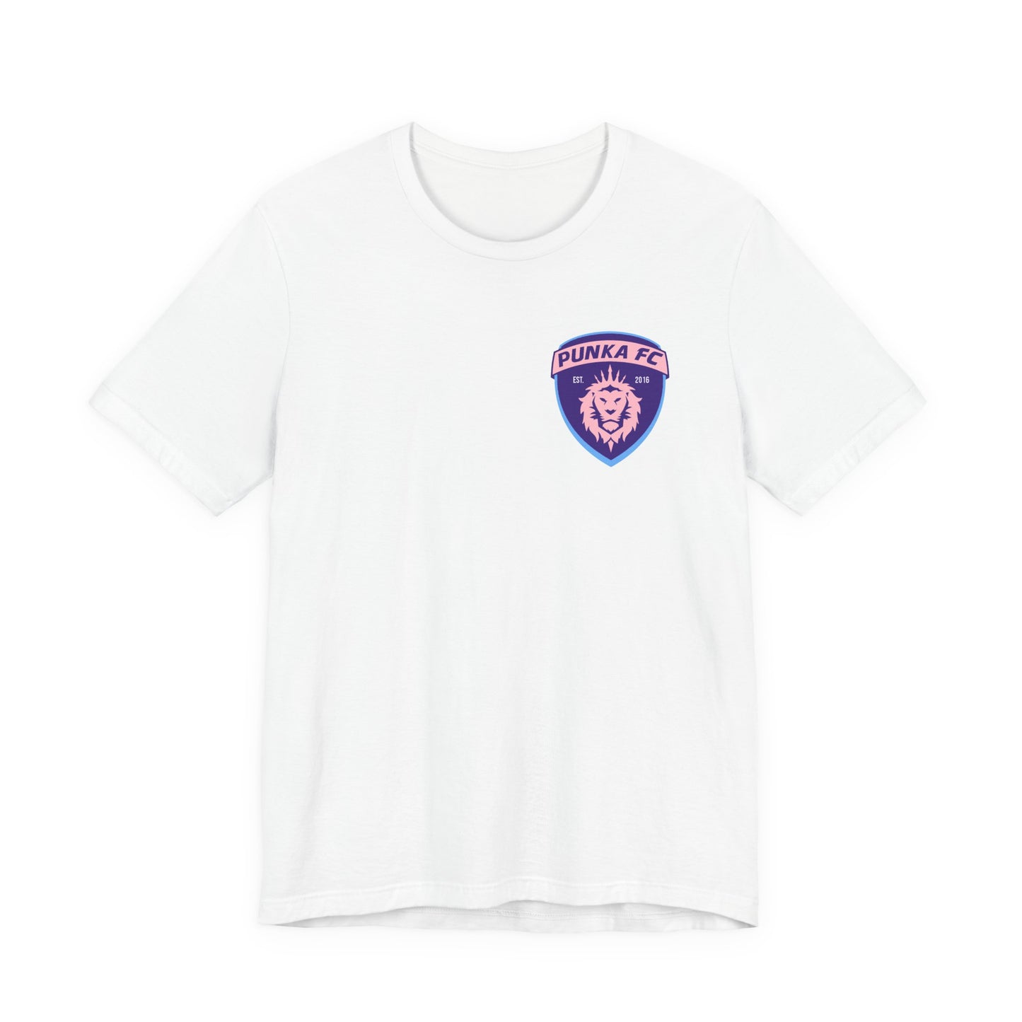 Punka FC Lion Crest T‑Shirt — Local Indiana Soccer Team Badge Tee