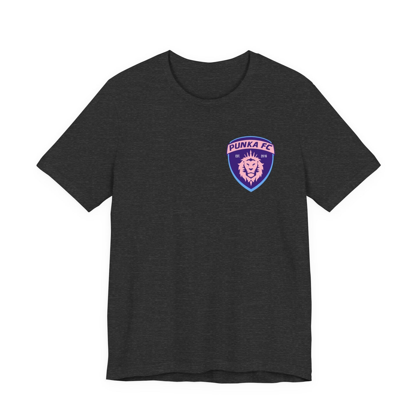Punka FC Lion Crest T‑Shirt — Local Indiana Soccer Team Badge Tee