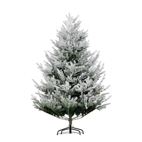 HOMCOM 6 Foot Artificial Christmas Tree, Pine Hinged Xmas Tree With