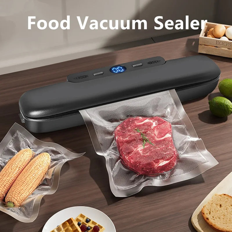 Vacuum Sealer Packaging Machine Food Vacuum Sealer With Free 10pcs