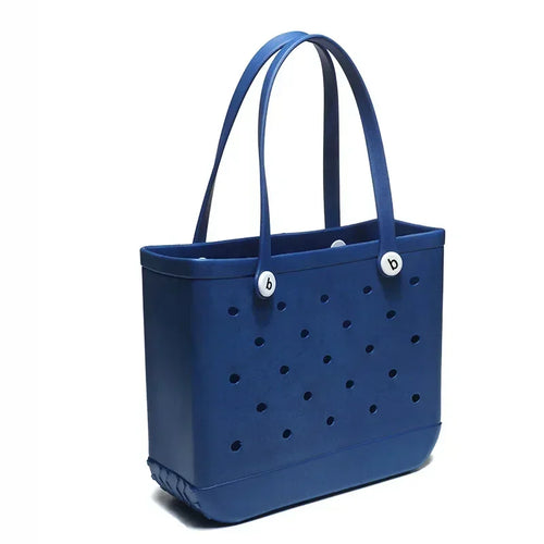 L/XL Croc Beach Tote Bag Rubber EVA Waterproof Basket Extra Large