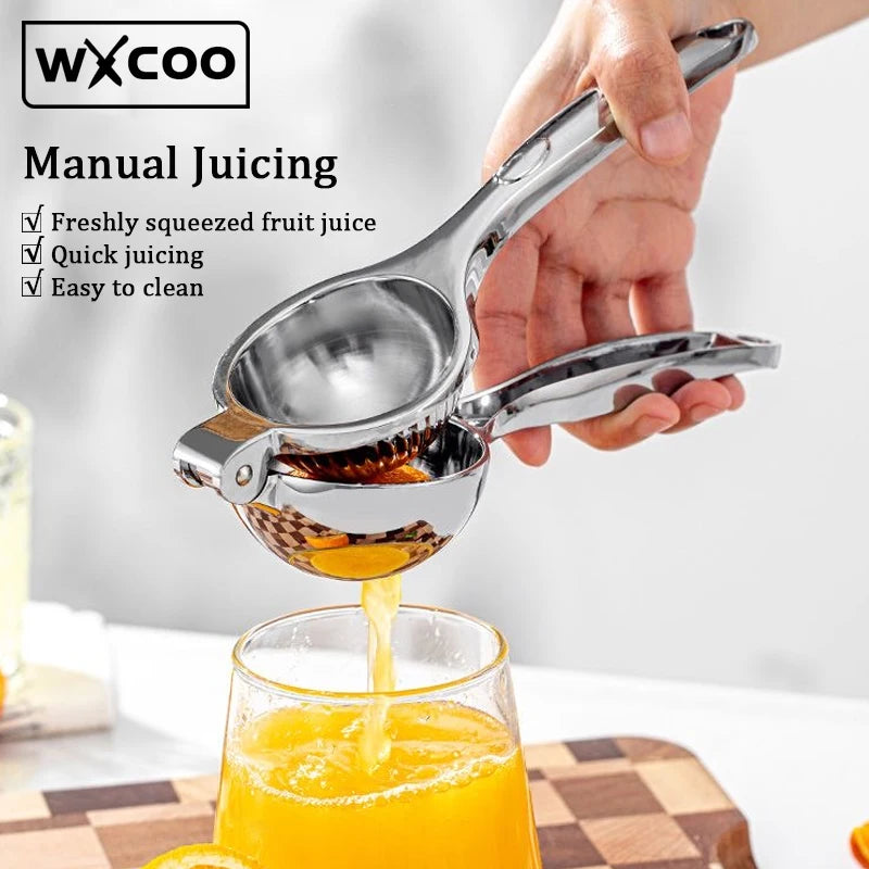 Stainless Steel Manual Juicer Processor Lemon Squeezer Orange Fruit