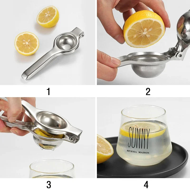Stainless Steel Manual Juicer Processor Lemon Squeezer Orange Fruit