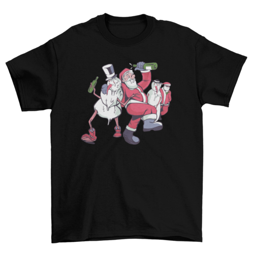 Drunk Christmas T-shirt