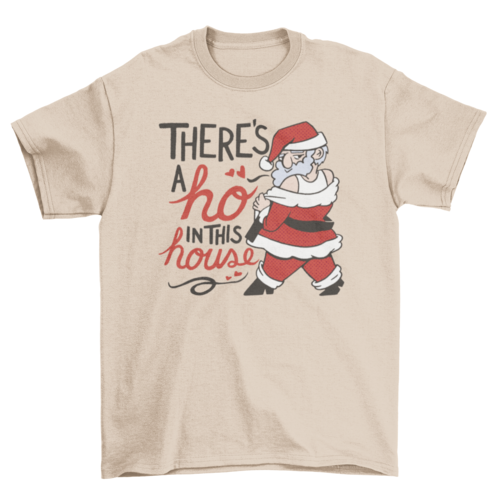 Funny Christmas ho t-shirt