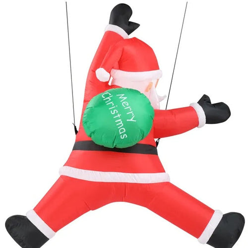 4.9 FT Lighted Christmas Inflatable Decoration, Inflatable Hanging