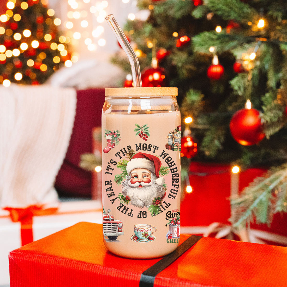 Vintage Christmas 17oz